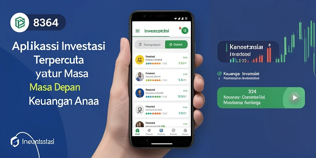 Tampilan antarmuka aplikasi Investasi 8364 yang modern dan fungsional.