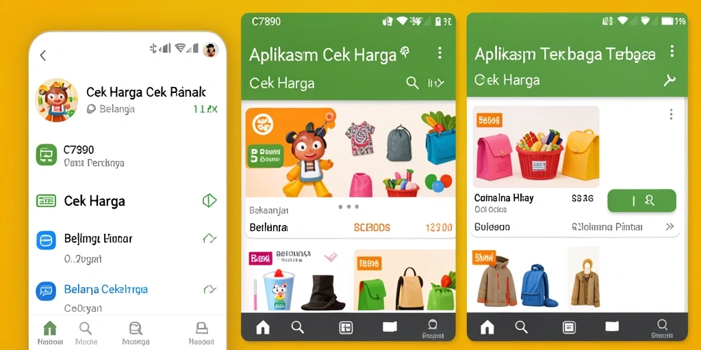 Antarmuka C7890 yang ramah pengguna untuk Cek Harga.